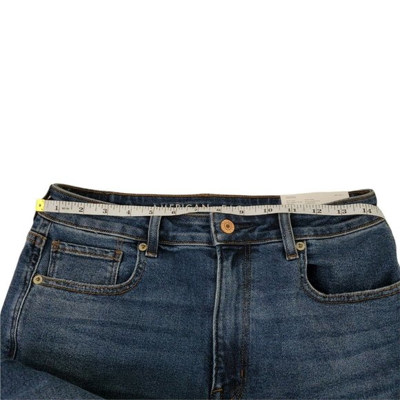 American Eagle High Rise Mom Jean 6 X-Long NWT - Picture 10 of 12